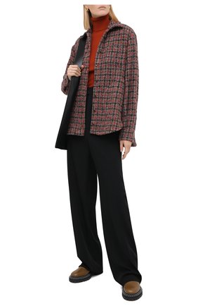 Женская шерстяная водолазка DOLCE & GABBANA оранжевого цвета по цене 52650 руб., арт. FX879T/JAVYN | Фото 2 Женская шерстяная водолазка DOLCE & GABBANA оранжевого цвета, арт. FX879T/JAVYN | Фото 2