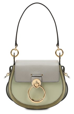 Женская сумка tess small CHLOÉ серого цвета по цене 136500 руб., арт. CHC20AS153D04 | Фото 1 Женская сумка tess small CHLOÉ серого цвета, арт. CHC20AS153D04 | Фото 1