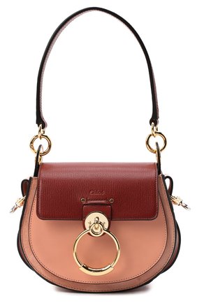 Женская сумка tess small CHLOÉ коричневого цвета по цене 136500 руб., арт. CHC20AS153D04 | Фото 1 Женская сумка tess small CHLOÉ коричневого цвета, арт. CHC20AS153D04 | Фото 1