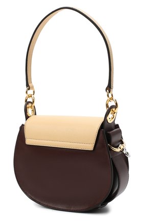 Женская сумка tess small CHLOÉ бежевого цвета по цене 136500 руб., арт. CHC20AS153D04 | Фото 3 Женская сумка tess small CHLOÉ бежевого цвета, арт. CHC20AS153D04 | Фото 3