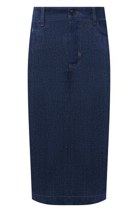 Женская джинсовая юбка TOM FORD синего цвета по цене 104500 руб., арт. GCD042-DEX106 | Фото 1 Женская джинсовая юбка TOM FORD синего цвета, арт. GCD042-DEX106 | Фото 1