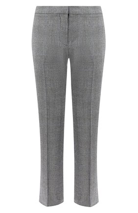 Женские шерстяные брюки ALEXANDER MCQUEEN серого цвета по цене 69450 руб., арт. 631788/QJABH | Фото 1 Женские шерстяные брюки ALEXANDER MCQUEEN серого цвета, арт. 631788/QJABH | Фото 1