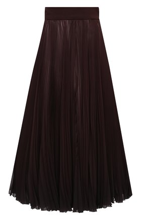 Женская плиссированная юбка DOLCE & GABBANA темно-коричневого цвета по цене 176500 руб., арт. F4BZ0T/GDW12 | Фото 1 Женская плиссированная юбка DOLCE & GABBANA темно-коричневого цвета, арт. F4BZ0T/GDW12 | Фото 1