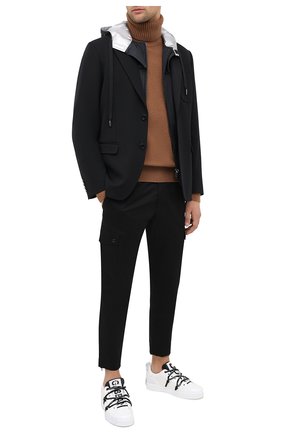Мужская шерстяная куртка DOLCE & GABBANA черного цвета по цене 237000 руб., арт. G20Q3T/HUMF2 | Фото 2 Мужская шерстяная куртка DOLCE & GABBANA черного цвета, арт. G20Q3T/HUMF2 | Фото 2