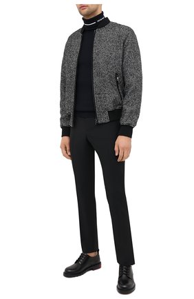 Мужской шерстяная водолазка EMPORIO ARMANI синего цвета по цене 21750 руб., арт. 6H1MXA/1MDHZ | Фото 2 Мужской шерстяная водолазка EMPORIO ARMANI синего цвета, арт. 6H1MXA/1MDHZ | Фото 2