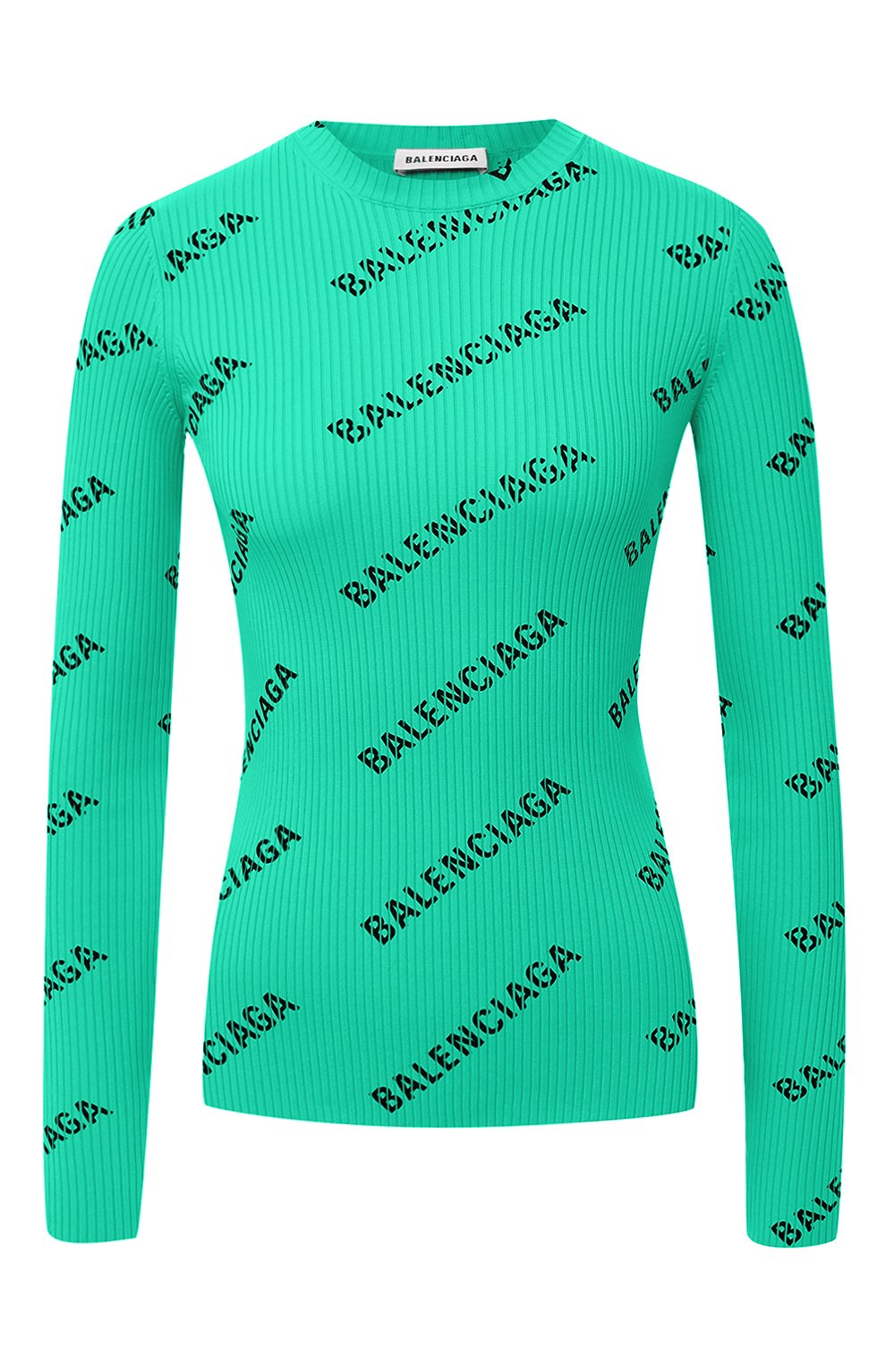 balenciaga neon green sweater