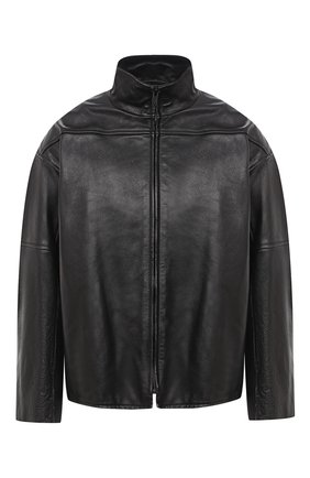 Женская кожаная куртка BALENCIAGA черного цвета по цене 272500 руб., арт. 626492/TIS12 | Фото 1 Женская кожаная куртка BALENCIAGA черного цвета, арт. 626492/TIS12 | Фото 1