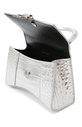Женская сумка hourglass xs BALENCIAGA серебряного цвета по цене 112500 руб., арт. 592833/1S49Y | Фото 4 Женская сумка hourglass xs BALENCIAGA серебряного цвета, арт. 592833/1S49Y | Фото 4