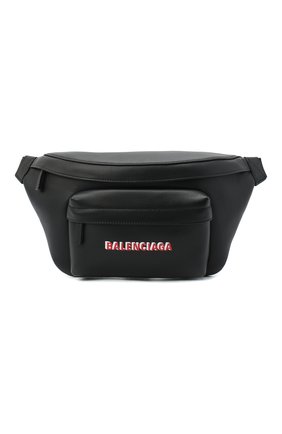 Мужская кожаная поясная сумка everyday BALENCIAGA черного цвета по цене 79450 руб., арт. 552375/1LE3N | Фото 1 Мужская кожаная поясная сумка everyday BALENCIAGA черного цвета, арт. 552375/1LE3N | Фото 1