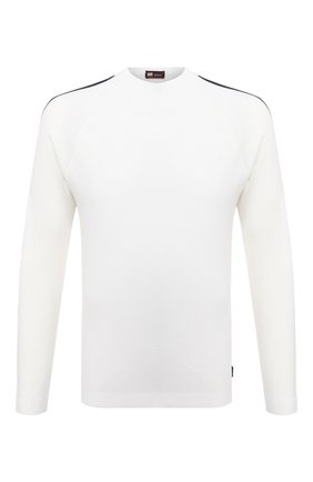 Мужской шерстяной джемпер Z ZEGNA белого цвета по цене 46450 руб., арт. VVT10/ZZT118 | Фото 1 Мужской шерстяной джемпер Z ZEGNA белого цвета, арт. VVT10/ZZT118 | Фото 1