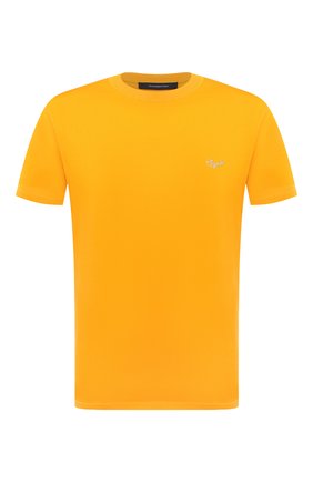 Мужская хлопковая футболка ERMENEGILDO ZEGNA желтого цвета по цене 26800 руб., арт. UV526/707R | Фото 1 Мужская хлопковая футболка ERMENEGILDO ZEGNA желтого цвета, арт. UV526/707R | Фото 1