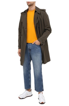 Мужская хлопковая футболка ERMENEGILDO ZEGNA желтого цвета по цене 26800 руб., арт. UV526/707R | Фото 2 Мужская хлопковая футболка ERMENEGILDO ZEGNA желтого цвета, арт. UV526/707R | Фото 2