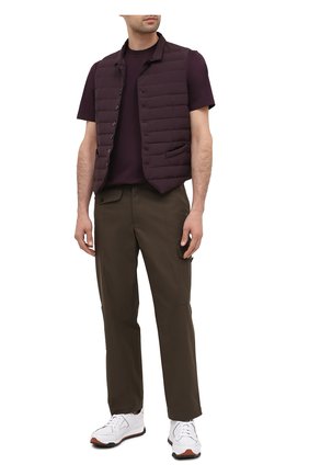 Мужская хлопковая футболка ERMENEGILDO ZEGNA фиолетового цвета по цене 24550 руб., арт. UV526/707R | Фото 2 Мужская хлопковая футболка ERMENEGILDO ZEGNA фиолетового цвета, арт. UV526/707R | Фото 2