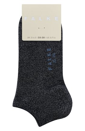 Женские носки shiny FALKE темно-синего цвета по цене 1580 руб., арт. 46250 | Фото 1 Женские носки shiny FALKE темно-синего цвета, арт. 46250 | Фото 1
