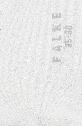 Женские носки shiny FALKE светло-серого цвета по цене 1580 руб., арт. 46250 | Фото 2 Женские носки shiny FALKE светло-серого цвета, арт. 46250 | Фото 2