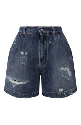 Женские джинсовые шорты DOLCE & GABBANA голубого цвета по цене 55450 руб., арт. FTBXBD/G8CT6 | Фото 1 Женские джинсовые шорты DOLCE & GABBANA голубого цвета, арт. FTBXBD/G8CT6 | Фото 1