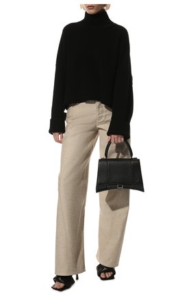 Женская сумка hourglass m BALENCIAGA черного цвета по цене 169000 руб., арт. 619668/1IZHY | Фото 2 Женская сумка hourglass m BALENCIAGA черного цвета, арт. 619668/1IZHY | Фото 2