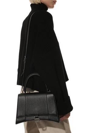 Женская сумка hourglass m BALENCIAGA черного цвета по цене 169000 руб., арт. 619668/1IZHY | Фото 6 Женская сумка hourglass m BALENCIAGA черного цвета, арт. 619668/1IZHY | Фото 6