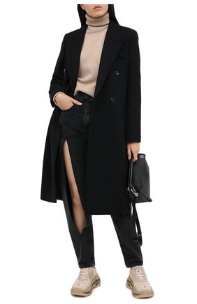 Женские текстильные кроссовки triple s BALENCIAGA бежевого цвета по цене 96300 руб., арт. 544351/W2GA1 | Фото 2 Женские текстильные кроссовки triple s BALENCIAGA бежевого цвета, арт. 544351/W2GA1 | Фото 2