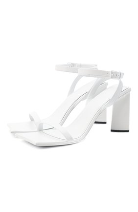 Женские кожаные босоножки moon BALENCIAGA белого цвета по цене 51150 руб., арт. 615766/WB980 | Фото 1 Женские кожаные босоножки moon BALENCIAGA белого цвета, арт. 615766/WB980 | Фото 1