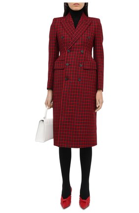 Женская кожаные туфли drapy BALENCIAGA красного цвета по цене 59800 руб., арт. 617578/WA2M0 | Фото 2 Женская кожаные туфли drapy BALENCIAGA красного цвета, арт. 617578/WA2M0 | Фото 2