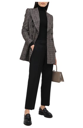 Женский жакет из шерсти и хлопка DOLCE & GABBANA серого цвета по цене 217000 руб., арт. F29HGT/FQMH2 | Фото 2 Женский жакет из шерсти и хлопка DOLCE & GABBANA серого цвета, арт. F29HGT/FQMH2 | Фото 2