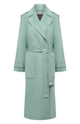 Женское кашемировое пальто LORO PIANA светло-зеленого цвета по цене 627000 руб., арт. FAL2202 | Фото 1 Женское кашемировое пальто LORO PIANA светло-зеленого цвета, арт. FAL2202 | Фото 1
