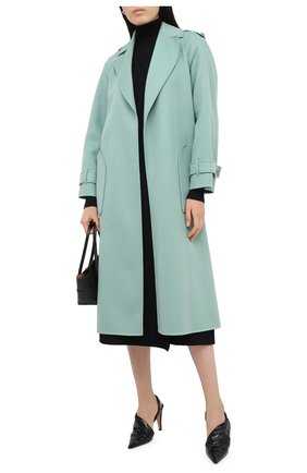 Женское кашемировое пальто LORO PIANA светло-зеленого цвета по цене 627000 руб., арт. FAL2202 | Фото 2 Женское кашемировое пальто LORO PIANA светло-зеленого цвета, арт. FAL2202 | Фото 2