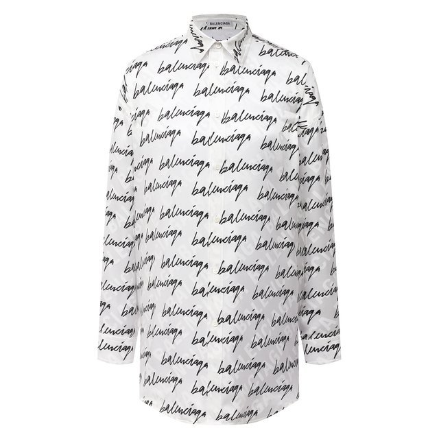 Шелковая рубашка Balenciaga