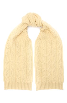 Детский кашемировый шарф LORO PIANA бежевого цвета, арт. FAI7331 | Фото 1 (Материал: Шерсть, Кашемир, Текстиль; Региональные ограничения белый список (Axapta Mercury): RU)