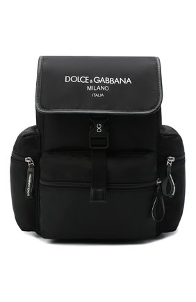Детская рюкзак DOLCE & GABBANA черного цвета по цене 39950 руб., арт. EM0100/AJ923 | Фото 1 Детская рюкзак DOLCE & GABBANA черного цвета, арт. EM0100/AJ923 | Фото 1