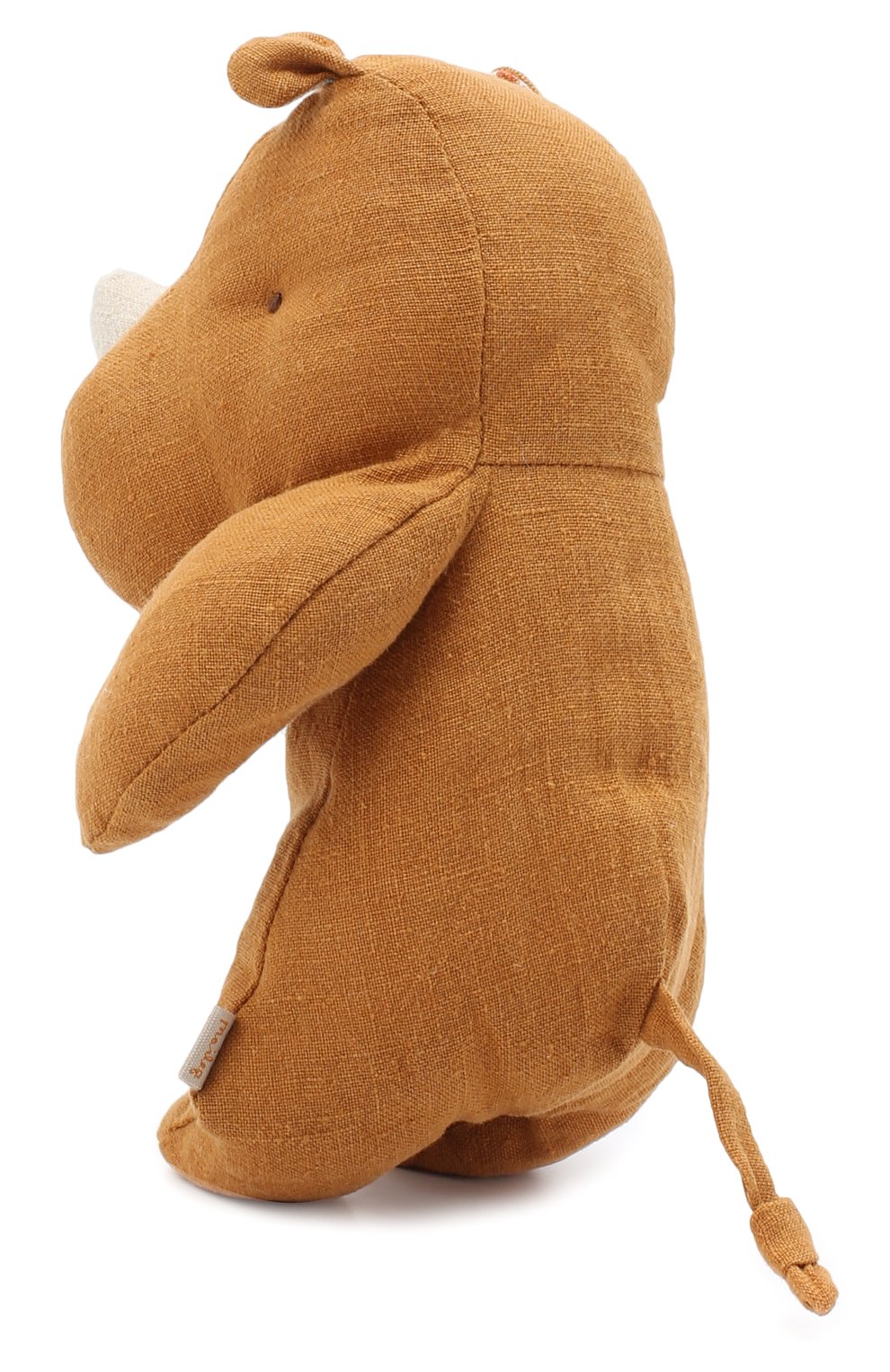 Детского игрушка носорог MAILEG бежевого цвета, арт. 16-0921-01 | Фото 3 (Региональные ограничения белый список (Axapta Mercury): RU; Игрушки: Фигурки)