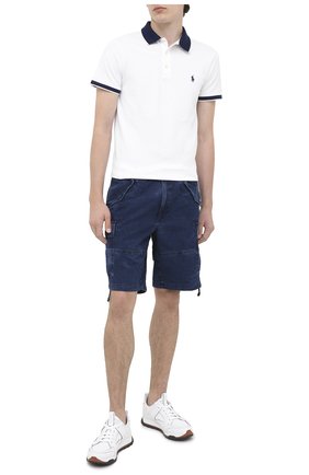 Мужские джинсовые шорты POLO RALPH LAUREN синего цвета по цене 12000 руб., арт. 710798730 | Фото 2 Мужские джинсовые шорты POLO RALPH LAUREN синего цвета, арт. 710798730 | Фото 2