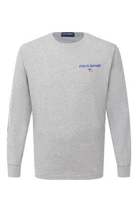 Мужская хлопковый лонгслив POLO RALPH LAUREN серого цвета по цене 7365 руб., арт. 710800907 | Фото 1 Мужская хлопковый лонгслив POLO RALPH LAUREN серого цвета, арт. 710800907 | Фото 1
