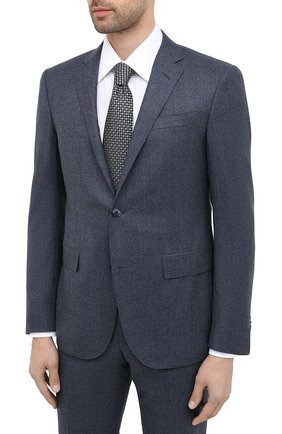 Мужской шерстяной костюм CORNELIANI синего цвета по цене 139000 руб., арт. 867230-0818111/92 Q1 | Фото 2 Мужской шерстяной костюм CORNELIANI синего цвета, арт. 867230-0818111/92 Q1 | Фото 2
