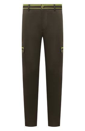 Мужской хлопковые брюки-карго VALENTINO хаки цвета по цене 62700 руб., арт. UV3REB056GH | Фото 1 Мужской хлопковые брюки-карго VALENTINO хаки цвета, арт. UV3REB056GH | Фото 1