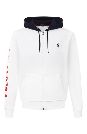 Мужская толстовка POLO RALPH LAUREN белого цвета по цене 15750 руб., арт. 710800901 | Фото 1 Мужская толстовка POLO RALPH LAUREN белого цвета, арт. 710800901 | Фото 1