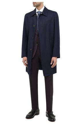 Мужской костюм из шерсти и шелка ERMENEGILDO ZEGNA бордового цвета по цене 227000 руб., арт. 816605/21CSA7 | Фото 1 Мужской костюм из шерсти и шелка ERMENEGILDO ZEGNA бордового цвета, арт. 816605/21CSA7 | Фото 1