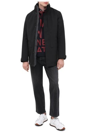 Мужская утепленная куртка Z ZEGNA черного цвета по цене 98500 руб., арт. VV015/ZZ110 | Фото 2 Мужская утепленная куртка Z ZEGNA черного цвета, арт. VV015/ZZ110 | Фото 2