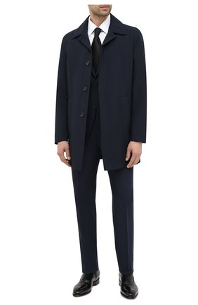 Мужской шерстяной костюм ERMENEGILDO ZEGNA темно-синего цвета по цене 273000 руб., арт. 822601/20PWKL | Фото 1 Мужской шерстяной костюм ERMENEGILDO ZEGNA темно-синего цвета, арт. 822601/20PWKL | Фото 1