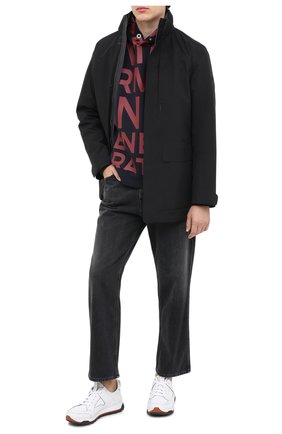 Мужской худи EMPORIO ARMANI темно-синего цвета по цене 25700 руб., арт. 6H1ML0/1JP0Z | Фото 2 Мужской худи EMPORIO ARMANI темно-синего цвета, арт. 6H1ML0/1JP0Z | Фото 2