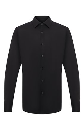 Мужская хлопковая сорочка PRADA черного цвета по цене 45500 руб., арт. UCM608-F62-F0002 | Фото 1 Мужская хлопковая сорочка PRADA черного цвета, арт. UCM608-F62-F0002 | Фото 1
