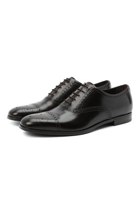 Мужские кожаные оксфорды PRADA коричневого цвета по цене 60000 руб., арт. 2EB187-P39-F0038-X001 | Фото 1 Мужские кожаные оксфорды PRADA коричневого цвета, арт. 2EB187-P39-F0038-X001 | Фото 1