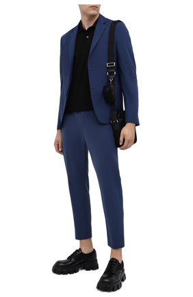 Мужские кожаные дерби PRADA черного цвета по цене 71000 руб., арт. 2EE342-3L09-F0002 | Фото 2 Мужские кожаные дерби PRADA черного цвета, арт. 2EE342-3L09-F0002 | Фото 2