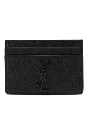 Мужской кожаный футляр для кредитных карт SAINT LAURENT черного цвета по цене 21850 руб., арт. 485631/BTY0U | Фото 1 Мужской кожаный футляр для кредитных карт SAINT LAURENT черного цвета, арт. 485631/BTY0U | Фото 1