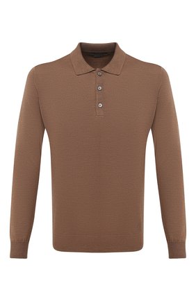 Мужское шерстяное поло CORNELIANI бежевого цвета по цене 26100 руб., арт. 86M507-0825100/00 | Фото 1 Мужское шерстяное поло CORNELIANI бежевого цвета, арт. 86M507-0825100/00 | Фото 1