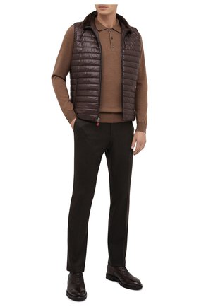 Мужское шерстяное поло CORNELIANI бежевого цвета по цене 26100 руб., арт. 86M507-0825100/00 | Фото 2 Мужское шерстяное поло CORNELIANI бежевого цвета, арт. 86M507-0825100/00 | Фото 2