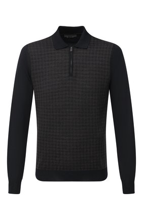 Мужское шерстяное поло CORNELIANI коричневого цвета по цене 32550 руб., арт. 86M50D-0825137/00 | Фото 1 Мужское шерстяное поло CORNELIANI коричневого цвета, арт. 86M50D-0825137/00 | Фото 1