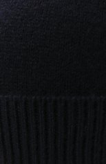 Мужская шапка из кашемира и шелка IL BORGO CASHMERE темно-синего цвета, арт. 56-156G0 | Фото 3 (Материал: Текстиль, Кашемир, Шерсть, Шелк; Кросс-КТ: Трикотаж)