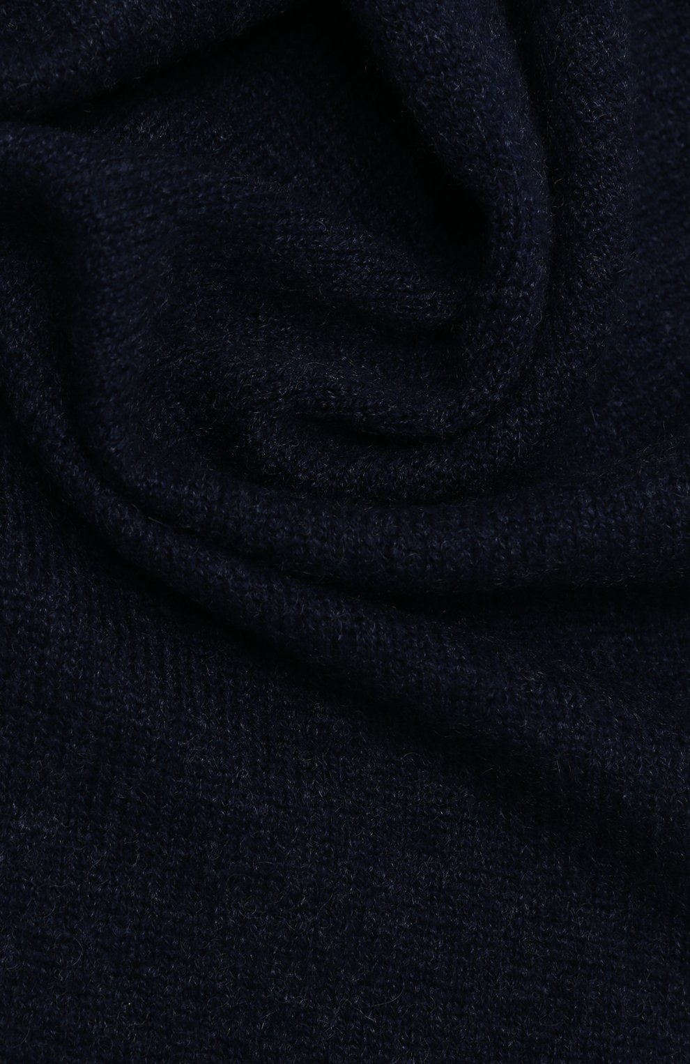 Мужской кашемировый шарф IL BORGO CASHMERE темно-синего цвета по цене 23100 руб., арт. 56-157G0 | Фото 2 Мужской кашемировый шарф IL BORGO CASHMERE темно-синего цвета, арт. 56-157G0 | Фото 2